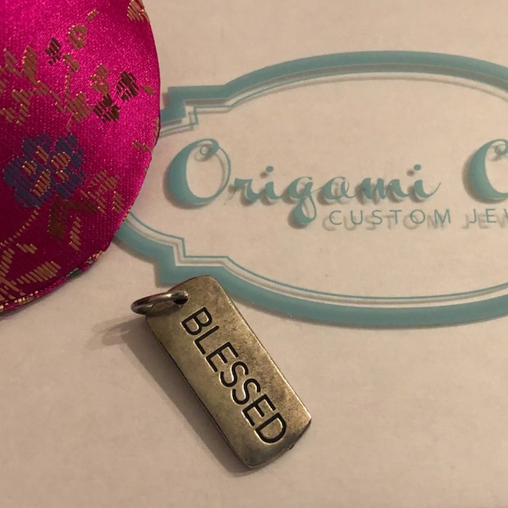 Origami Owl Blessed Tag